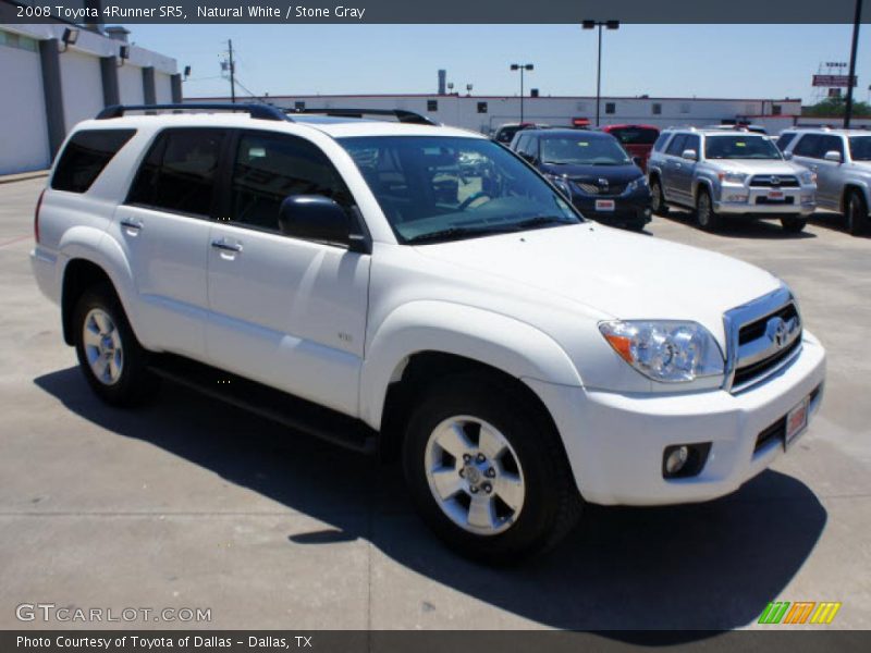 Natural White / Stone Gray 2008 Toyota 4Runner SR5