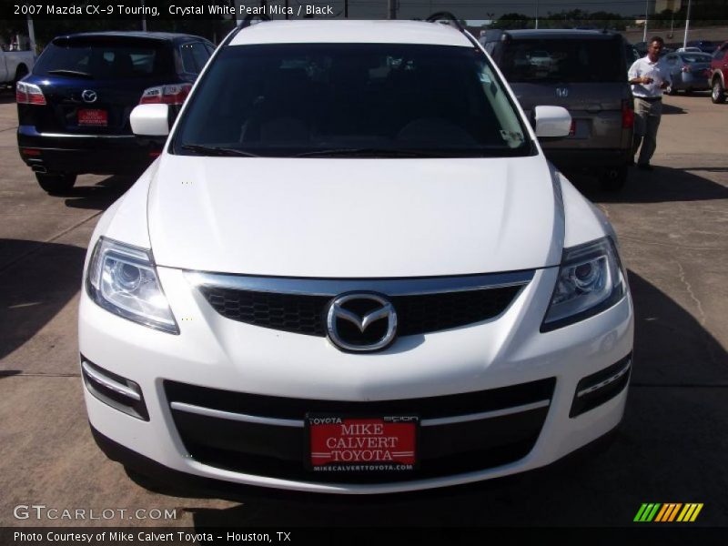 Crystal White Pearl Mica / Black 2007 Mazda CX-9 Touring