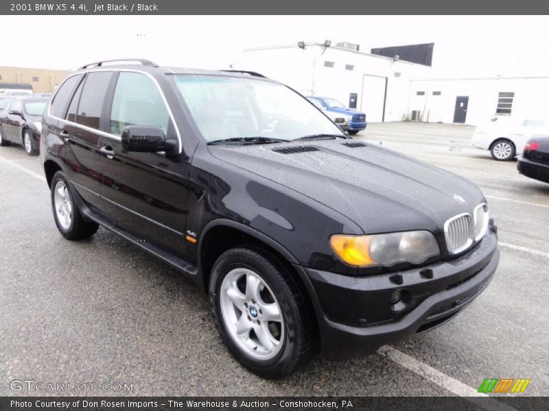 Jet Black / Black 2001 BMW X5 4.4i