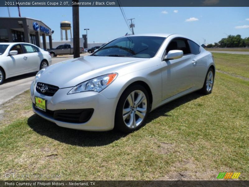 Front 3/4 View of 2011 Genesis Coupe 2.0T