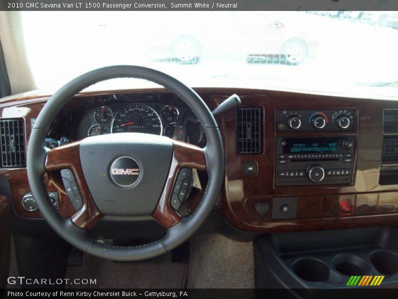 Summit White / Neutral 2010 GMC Savana Van LT 1500 Passenger Conversion
