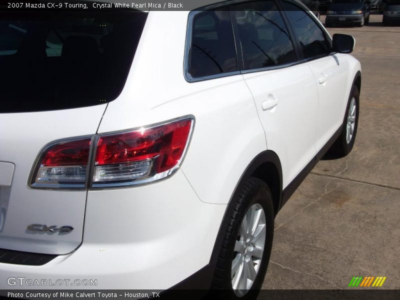 Crystal White Pearl Mica / Black 2007 Mazda CX-9 Touring