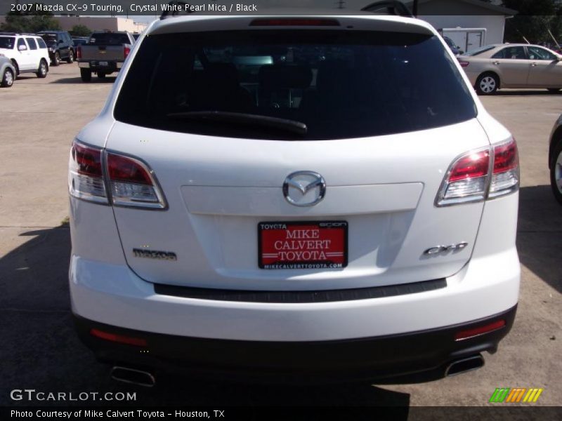 Crystal White Pearl Mica / Black 2007 Mazda CX-9 Touring