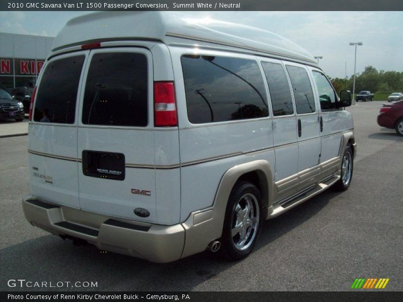 Summit White / Neutral 2010 GMC Savana Van LT 1500 Passenger Conversion