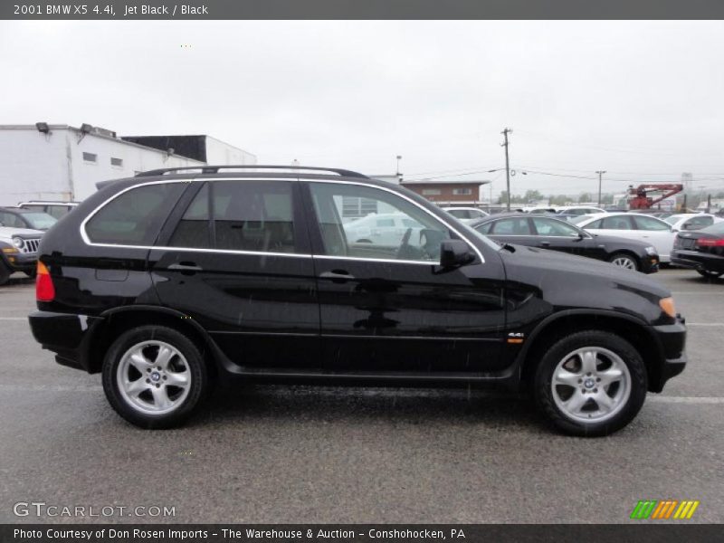 Jet Black / Black 2001 BMW X5 4.4i