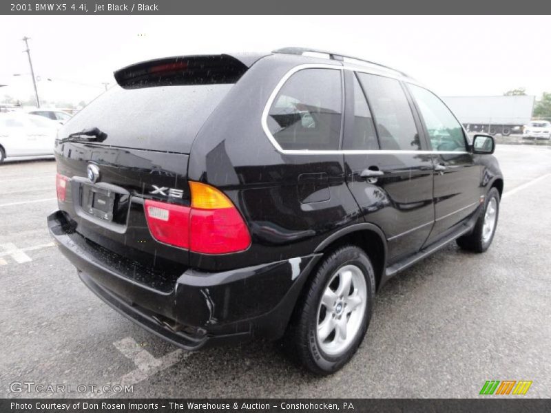 Jet Black / Black 2001 BMW X5 4.4i