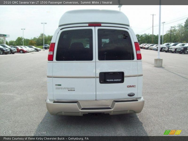 Summit White / Neutral 2010 GMC Savana Van LT 1500 Passenger Conversion
