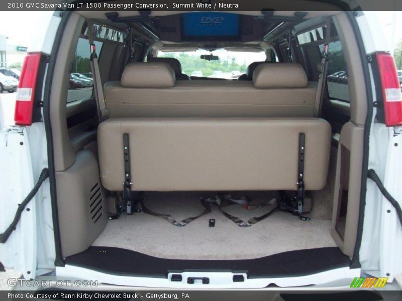 Summit White / Neutral 2010 GMC Savana Van LT 1500 Passenger Conversion