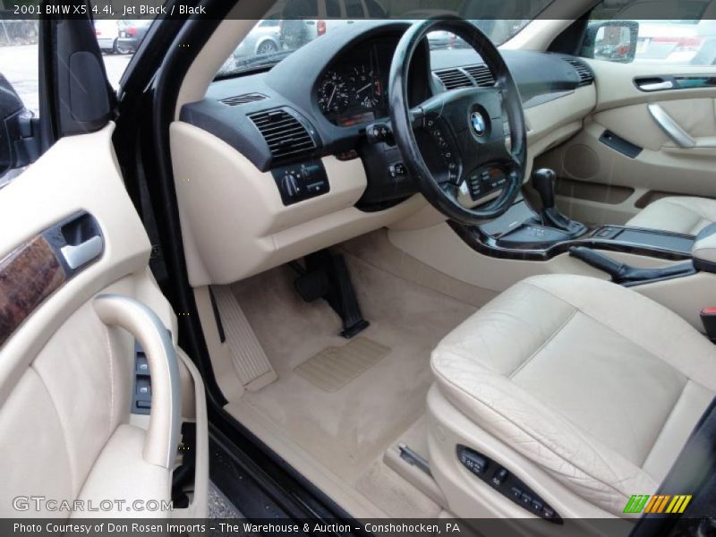 Jet Black / Black 2001 BMW X5 4.4i