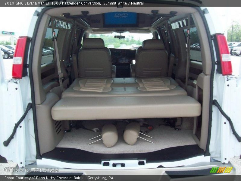 Summit White / Neutral 2010 GMC Savana Van LT 1500 Passenger Conversion
