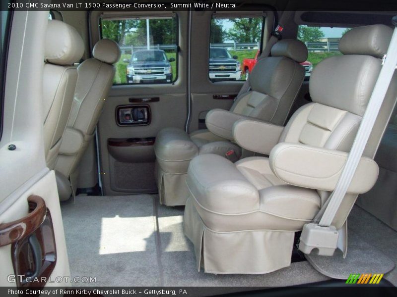 Summit White / Neutral 2010 GMC Savana Van LT 1500 Passenger Conversion