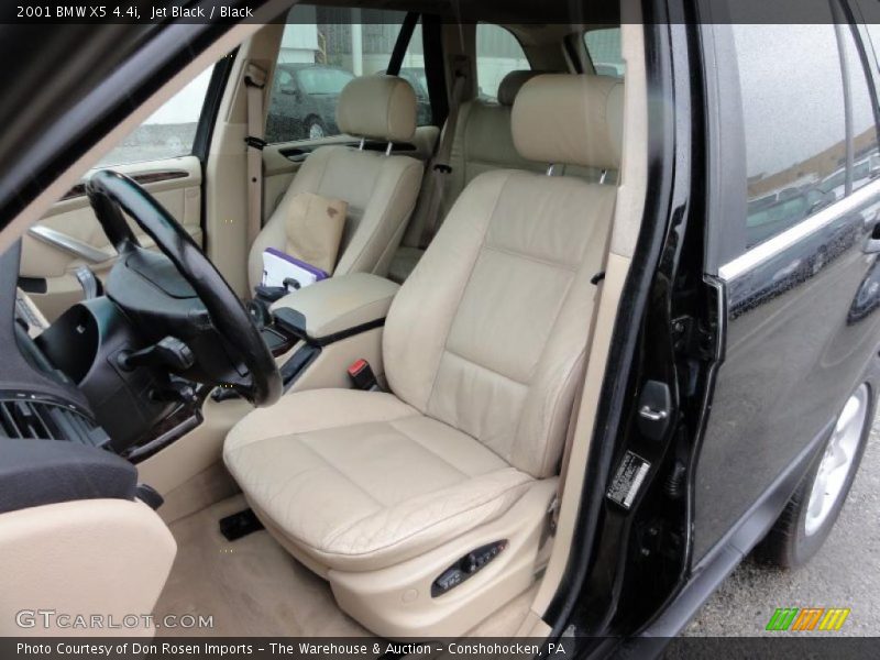Jet Black / Black 2001 BMW X5 4.4i