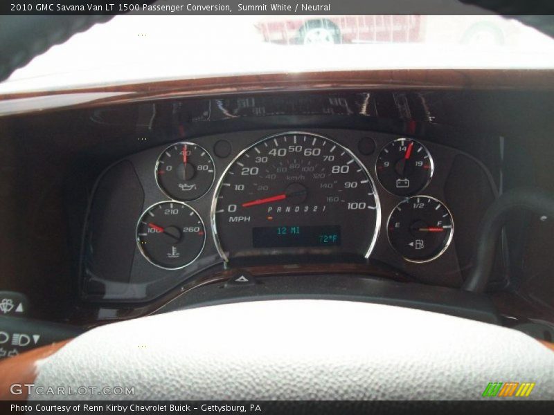 Summit White / Neutral 2010 GMC Savana Van LT 1500 Passenger Conversion