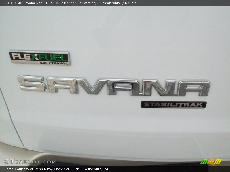 Summit White / Neutral 2010 GMC Savana Van LT 1500 Passenger Conversion