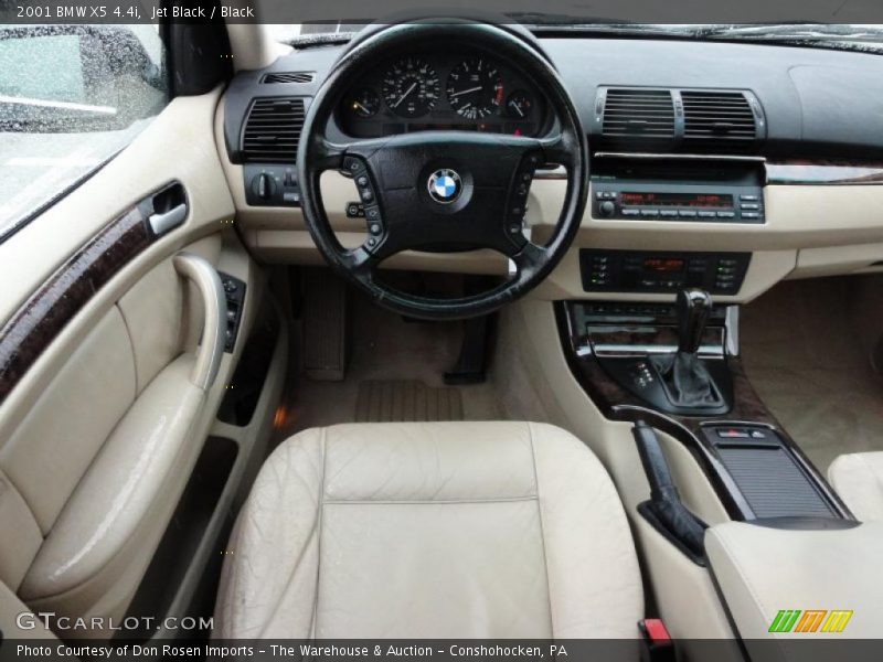 Jet Black / Black 2001 BMW X5 4.4i