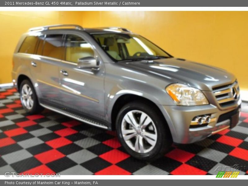 Palladium Silver Metallic / Cashmere 2011 Mercedes-Benz GL 450 4Matic