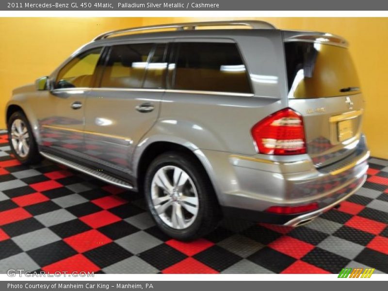 Palladium Silver Metallic / Cashmere 2011 Mercedes-Benz GL 450 4Matic