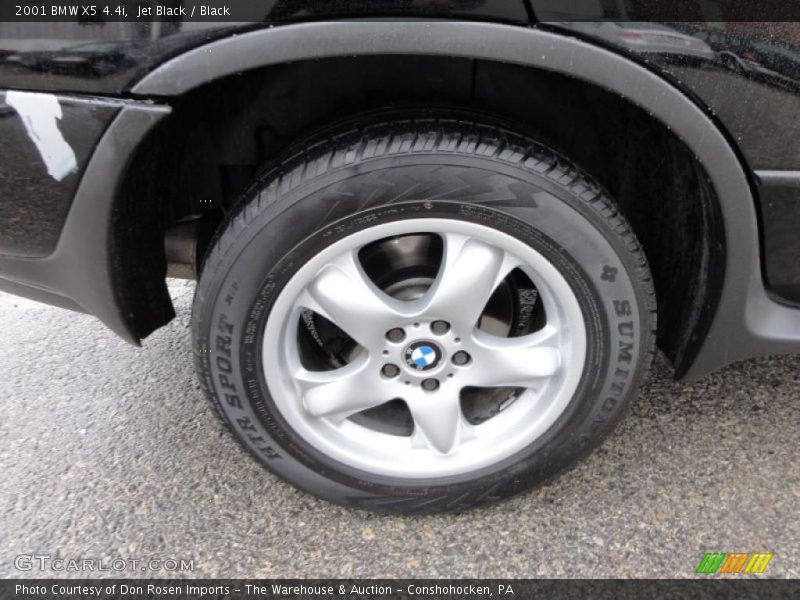 Jet Black / Black 2001 BMW X5 4.4i