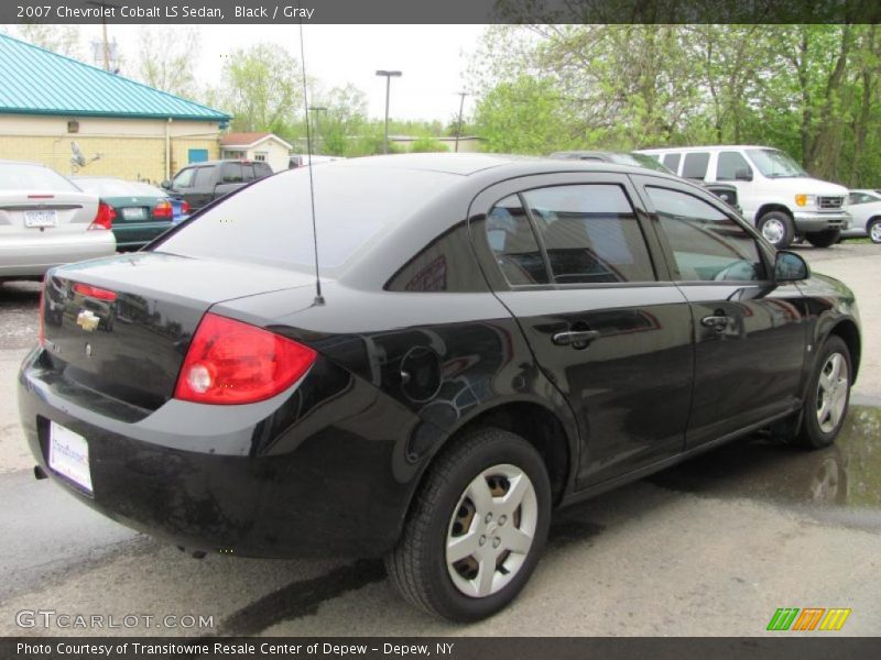 Black / Gray 2007 Chevrolet Cobalt LS Sedan