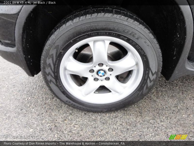 Jet Black / Black 2001 BMW X5 4.4i