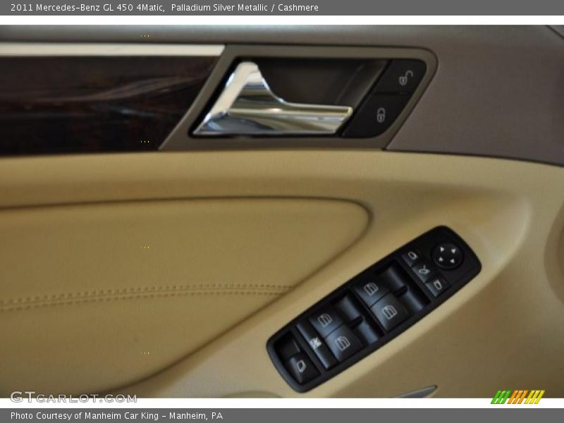 Palladium Silver Metallic / Cashmere 2011 Mercedes-Benz GL 450 4Matic