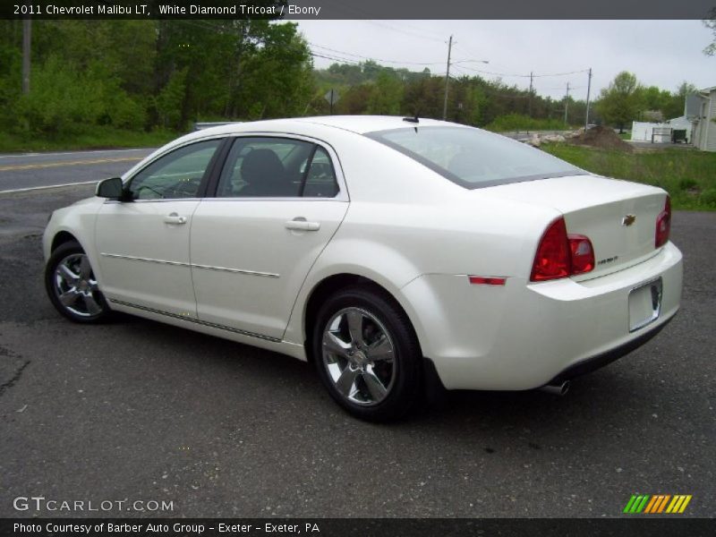 White Diamond Tricoat / Ebony 2011 Chevrolet Malibu LT