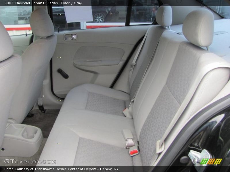 Black / Gray 2007 Chevrolet Cobalt LS Sedan