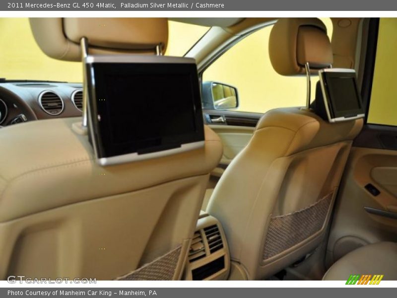 Palladium Silver Metallic / Cashmere 2011 Mercedes-Benz GL 450 4Matic