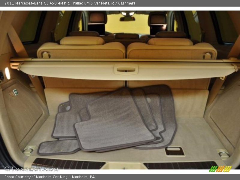 Palladium Silver Metallic / Cashmere 2011 Mercedes-Benz GL 450 4Matic