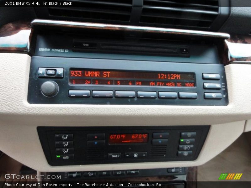 Jet Black / Black 2001 BMW X5 4.4i