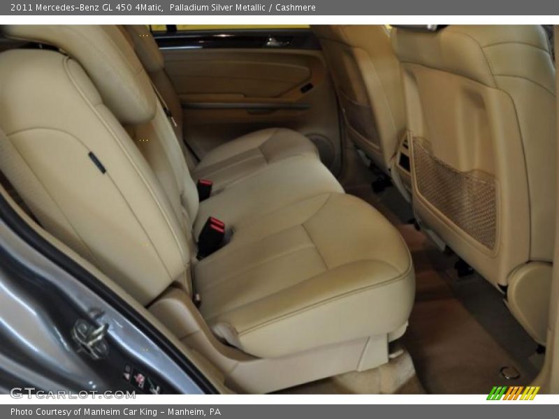 Palladium Silver Metallic / Cashmere 2011 Mercedes-Benz GL 450 4Matic