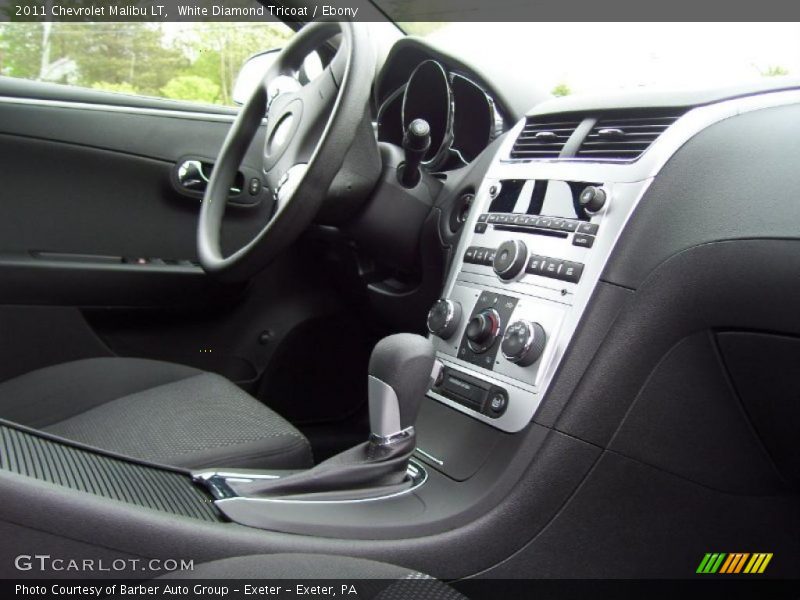 White Diamond Tricoat / Ebony 2011 Chevrolet Malibu LT