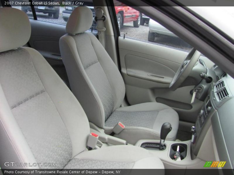 Black / Gray 2007 Chevrolet Cobalt LS Sedan