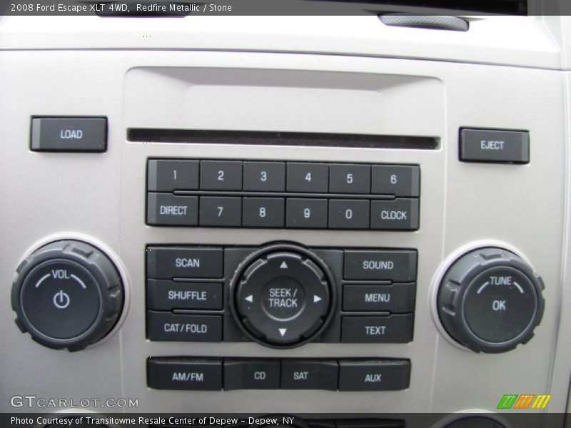 Redfire Metallic / Stone 2008 Ford Escape XLT 4WD