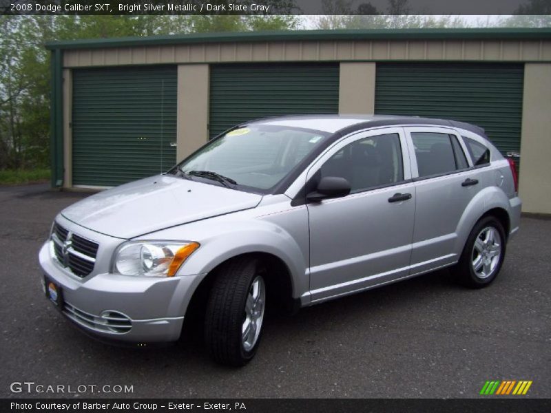 Bright Silver Metallic / Dark Slate Gray 2008 Dodge Caliber SXT