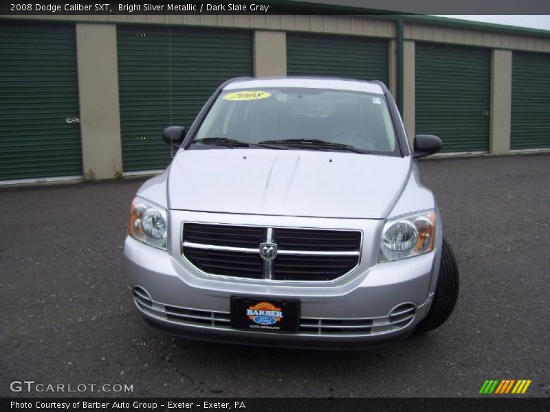 Bright Silver Metallic / Dark Slate Gray 2008 Dodge Caliber SXT