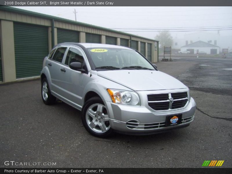 Bright Silver Metallic / Dark Slate Gray 2008 Dodge Caliber SXT