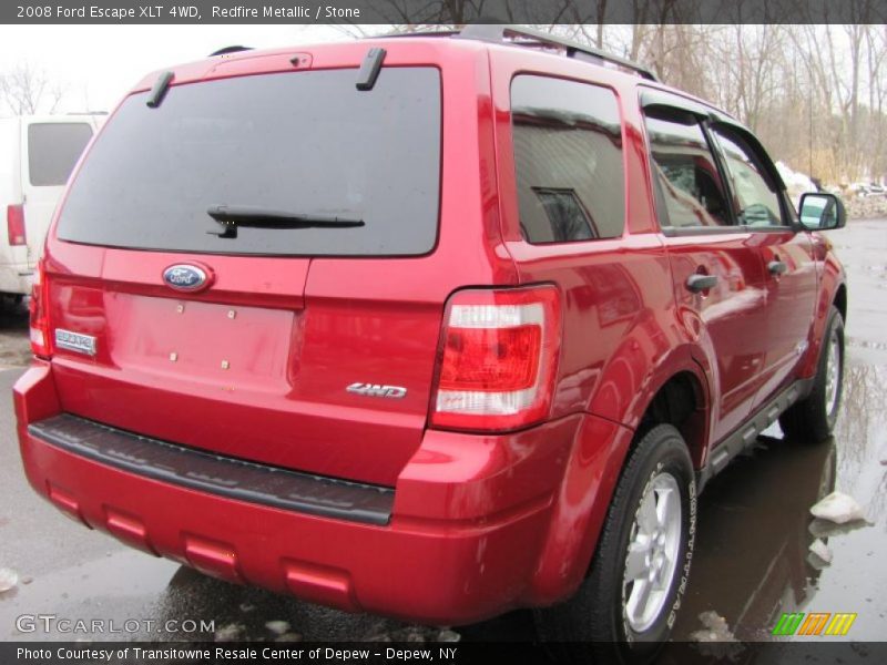 Redfire Metallic / Stone 2008 Ford Escape XLT 4WD