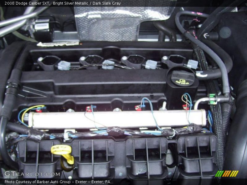 Bright Silver Metallic / Dark Slate Gray 2008 Dodge Caliber SXT