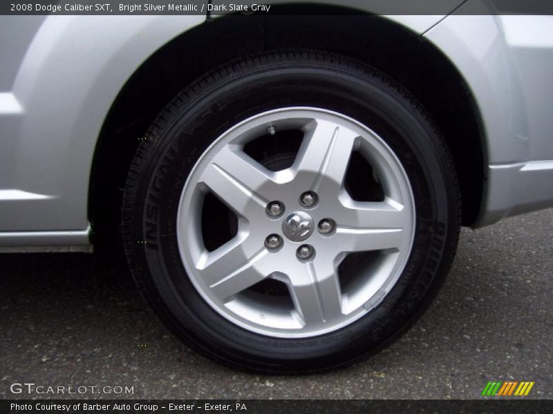 Bright Silver Metallic / Dark Slate Gray 2008 Dodge Caliber SXT