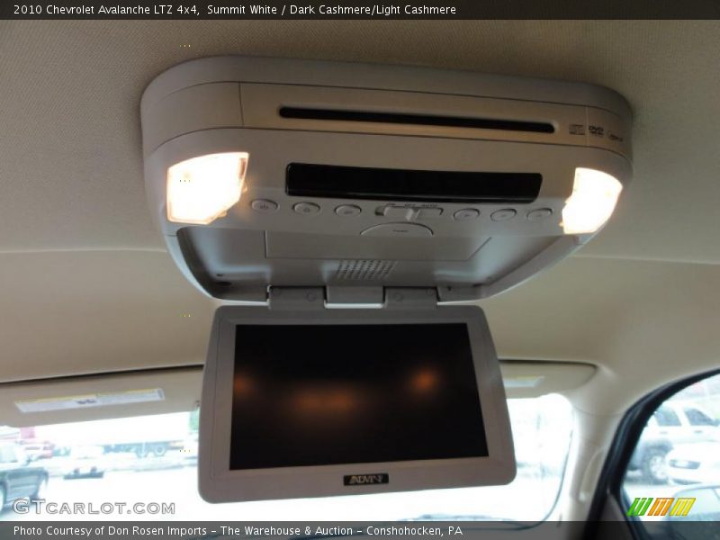 Summit White / Dark Cashmere/Light Cashmere 2010 Chevrolet Avalanche LTZ 4x4