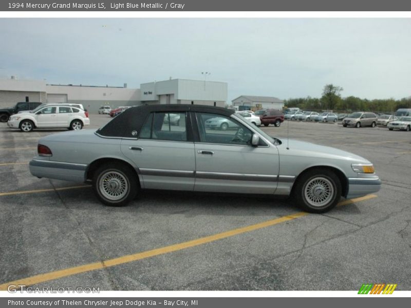 Light Blue Metallic / Gray 1994 Mercury Grand Marquis LS
