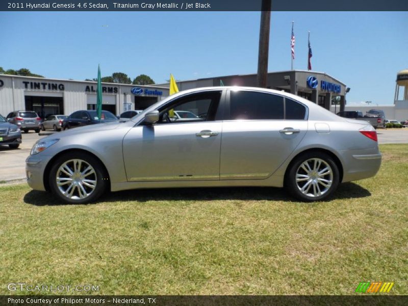  2011 Genesis 4.6 Sedan Titanium Gray Metallic