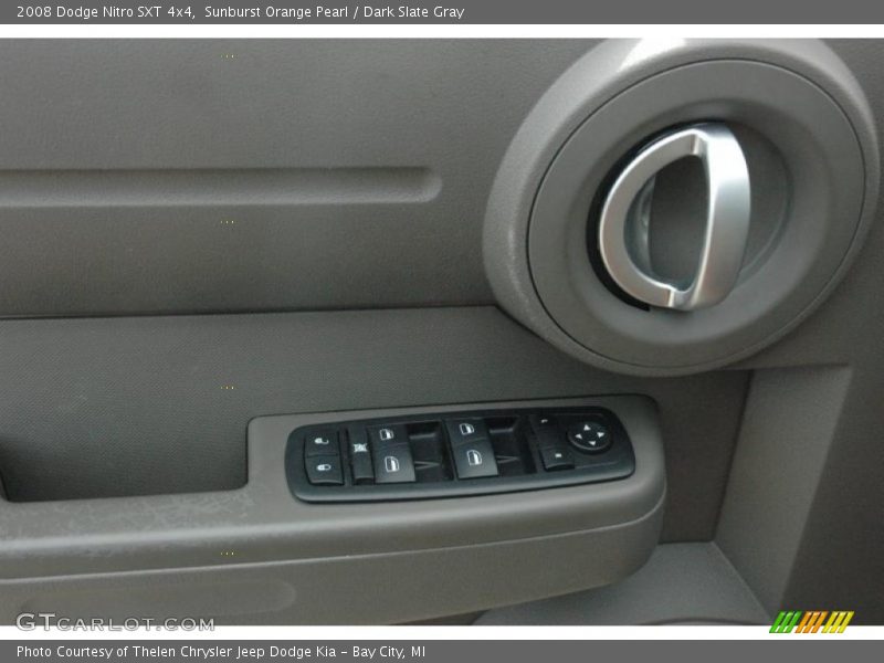 Sunburst Orange Pearl / Dark Slate Gray 2008 Dodge Nitro SXT 4x4
