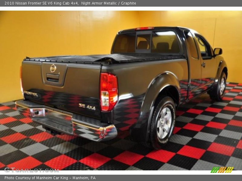 Night Armor Metallic / Graphite 2010 Nissan Frontier SE V6 King Cab 4x4