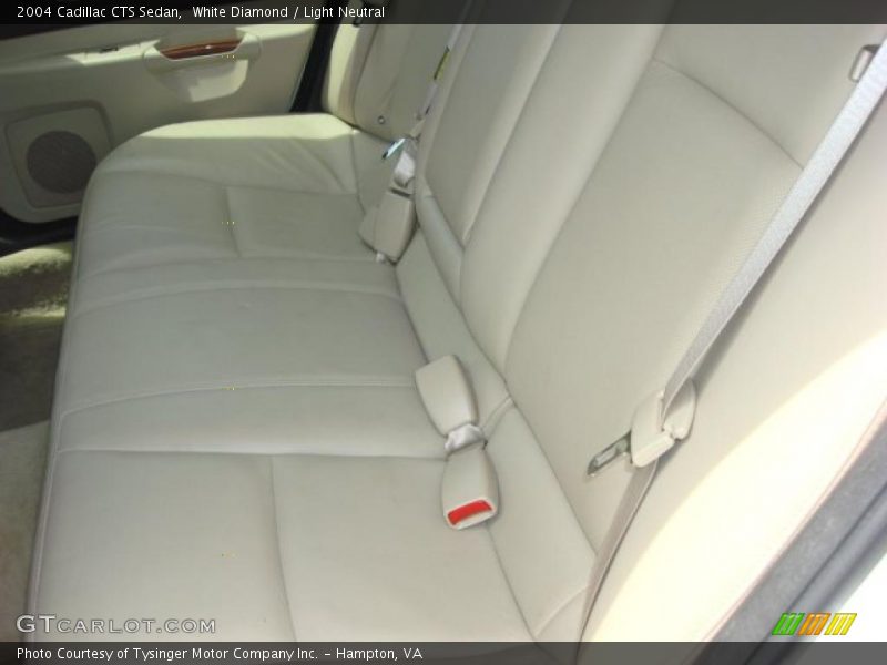 White Diamond / Light Neutral 2004 Cadillac CTS Sedan