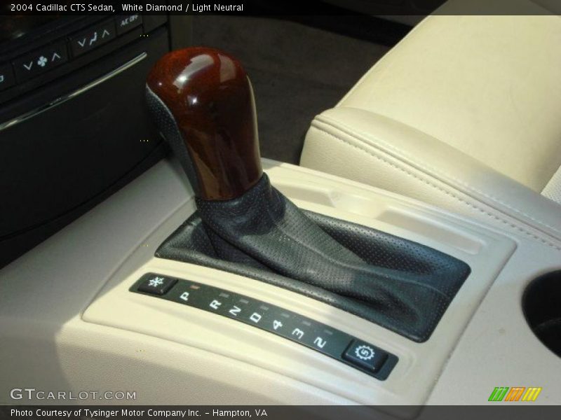 White Diamond / Light Neutral 2004 Cadillac CTS Sedan