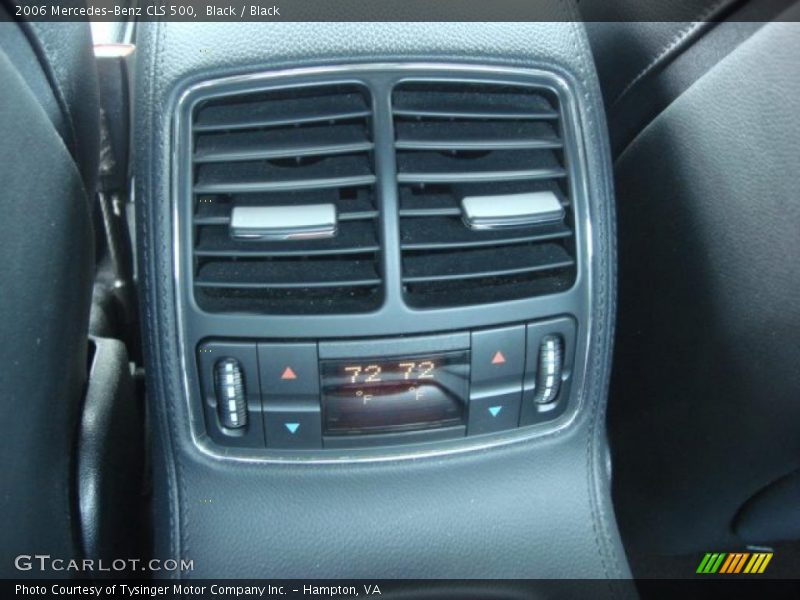 Black / Black 2006 Mercedes-Benz CLS 500