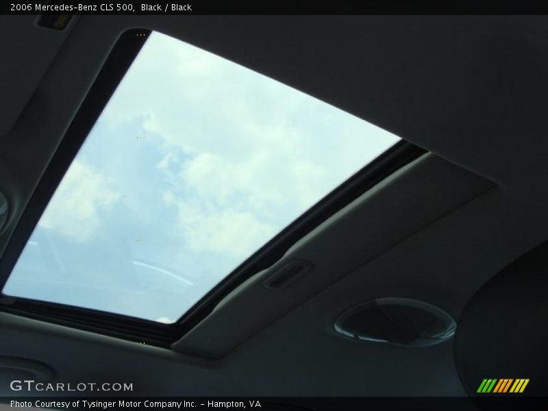 Black / Black 2006 Mercedes-Benz CLS 500