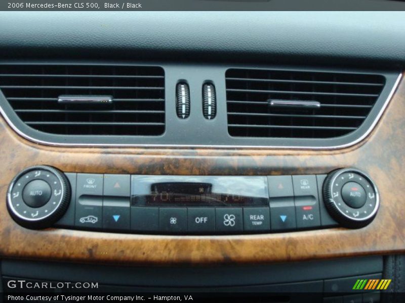 Black / Black 2006 Mercedes-Benz CLS 500